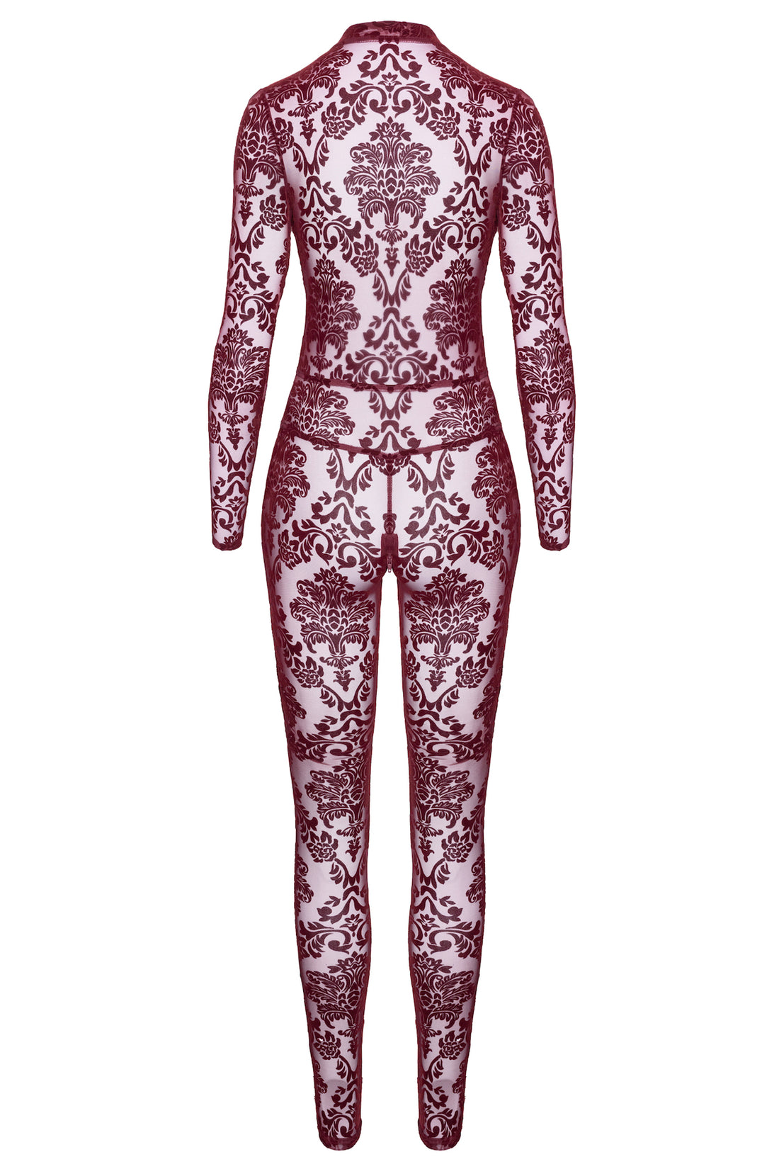 Detail des dezenten Reißverschlusses im Schritt beim F382