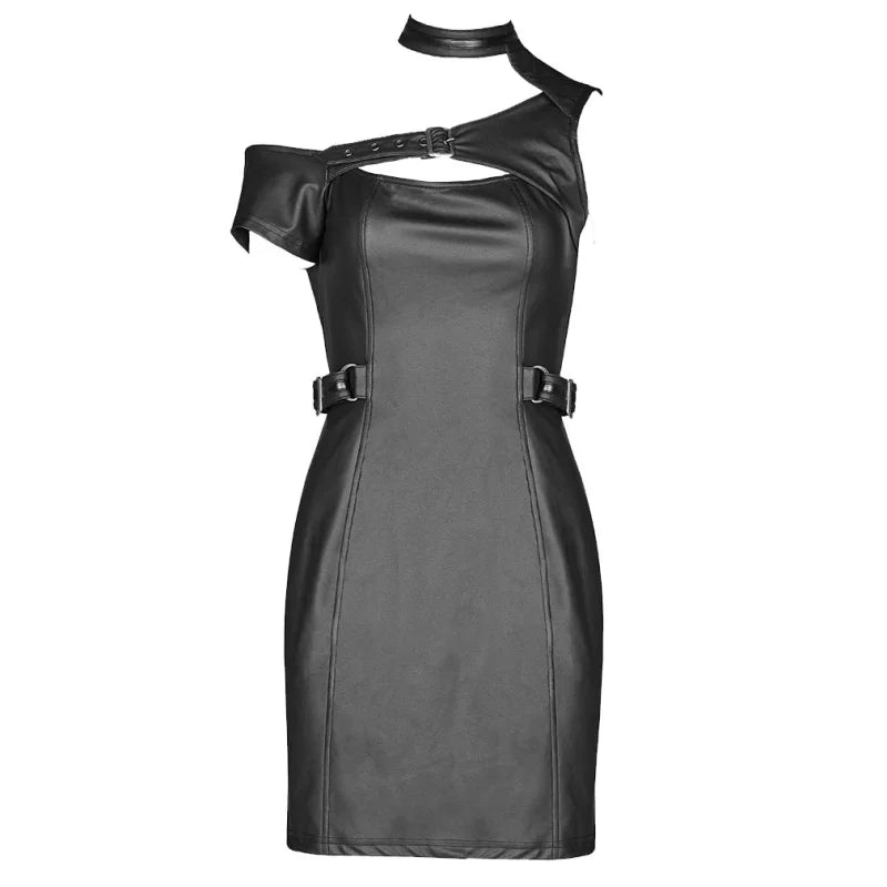Punk Party-Kleid mit formpassender Silhouette und Mini-Länge