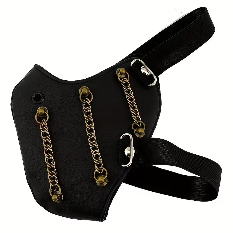 Steampunk Maske kombiniert mit Gothic Outfit – Festival & Cosplay Look