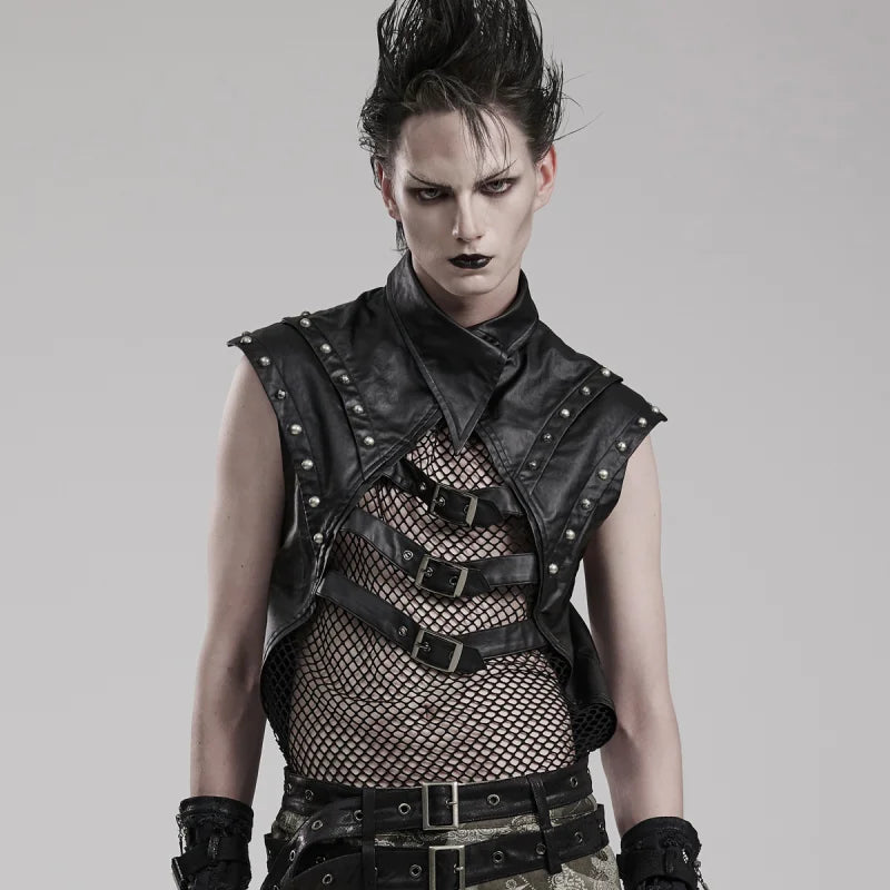 Grobes Mesh-Material – strukturierte Vorderseite