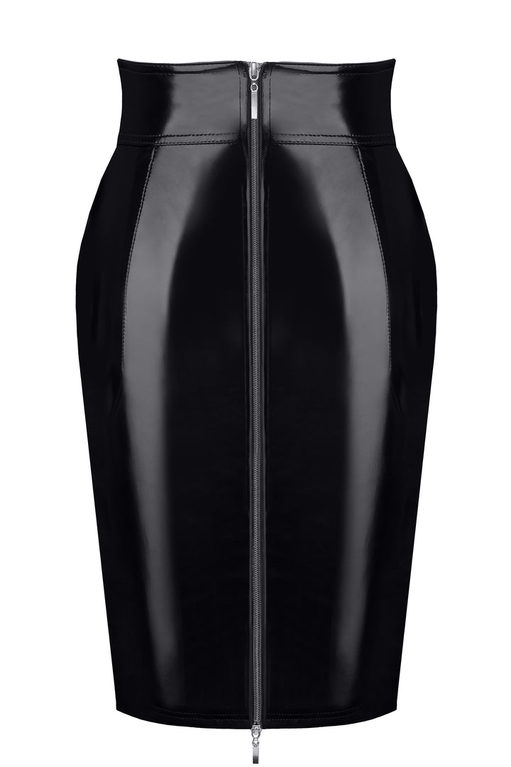 schwarzer Damen-Rock TDFinija001 - 2XL-1