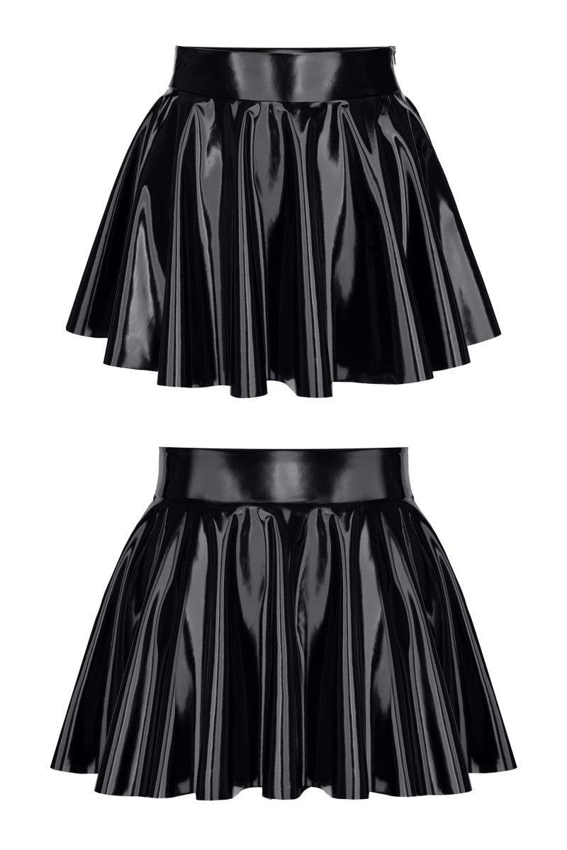schwarzer Damen-Rock TDMaren001 - 5XL