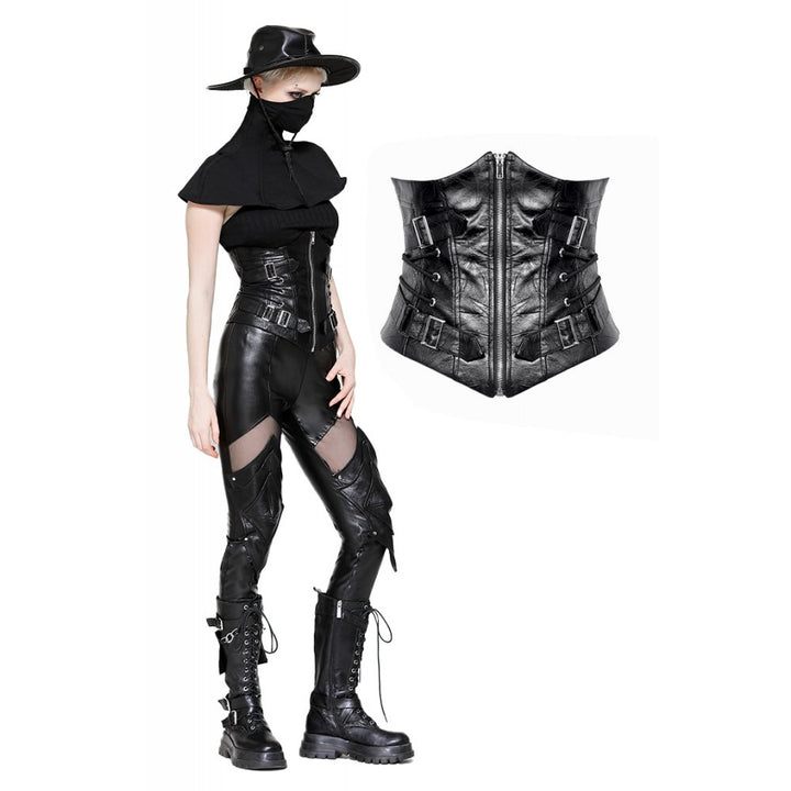 Get the balance right – Taillencorsage mit Zipper & Rückenraffung