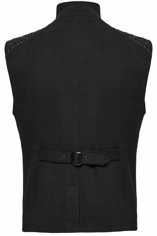 Alternative Herrenmode mit futuristischer Weste von Punk Rave