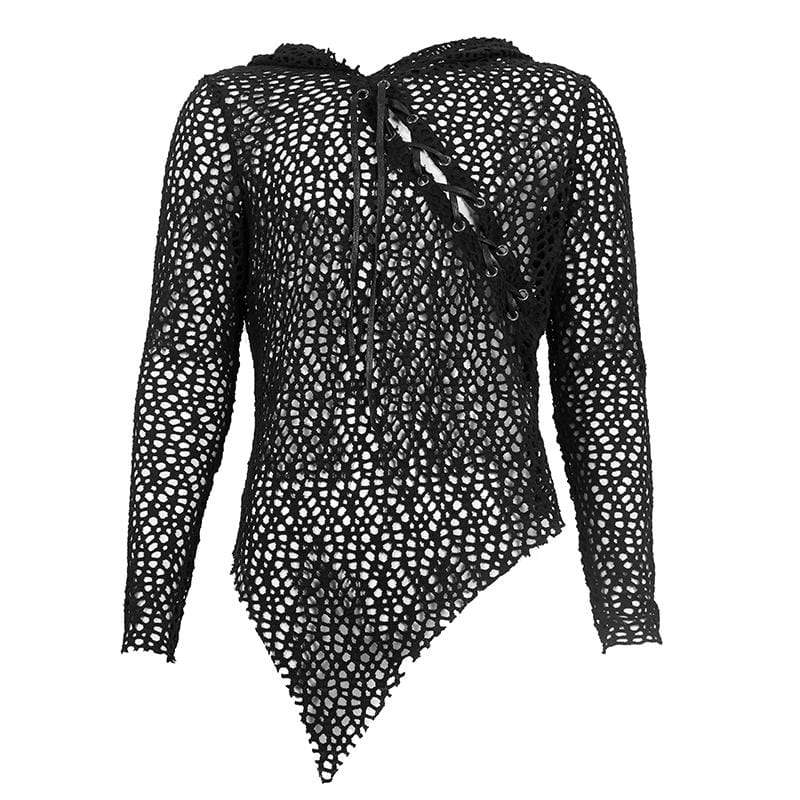 Dare & Defy – Gothic Mesh Magic mit Kapuze