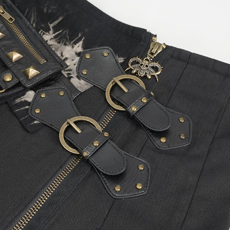 Rule the Shadows – Gothic Kilt im Batik-Style