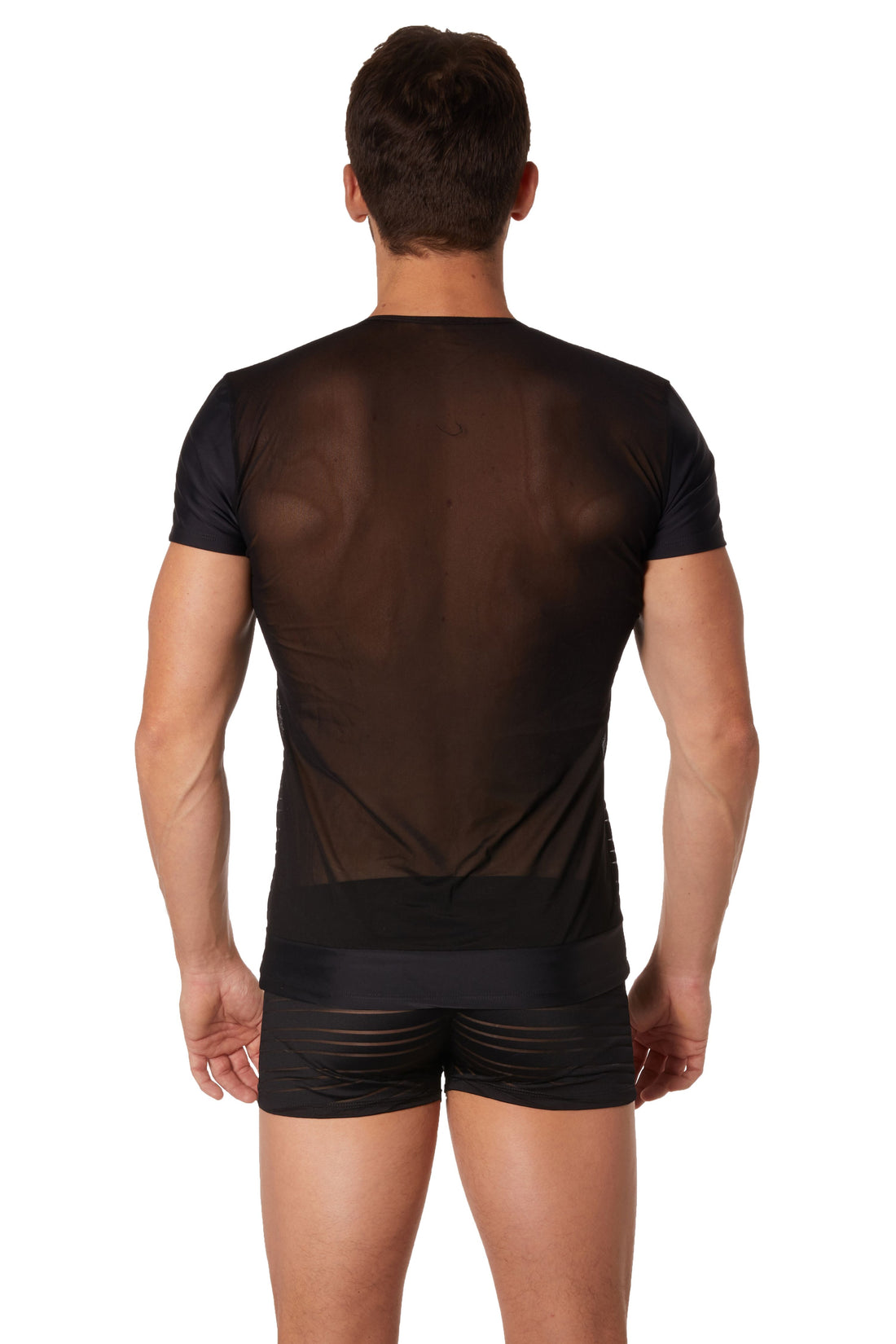 schwarzes Herren T-Shirt