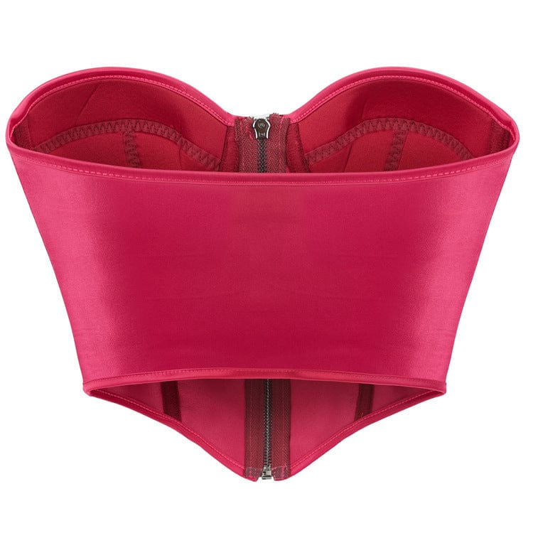 Deep talk in deep pink