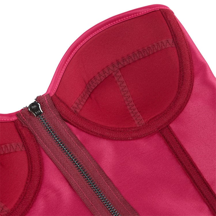 Deep talk in deep pink