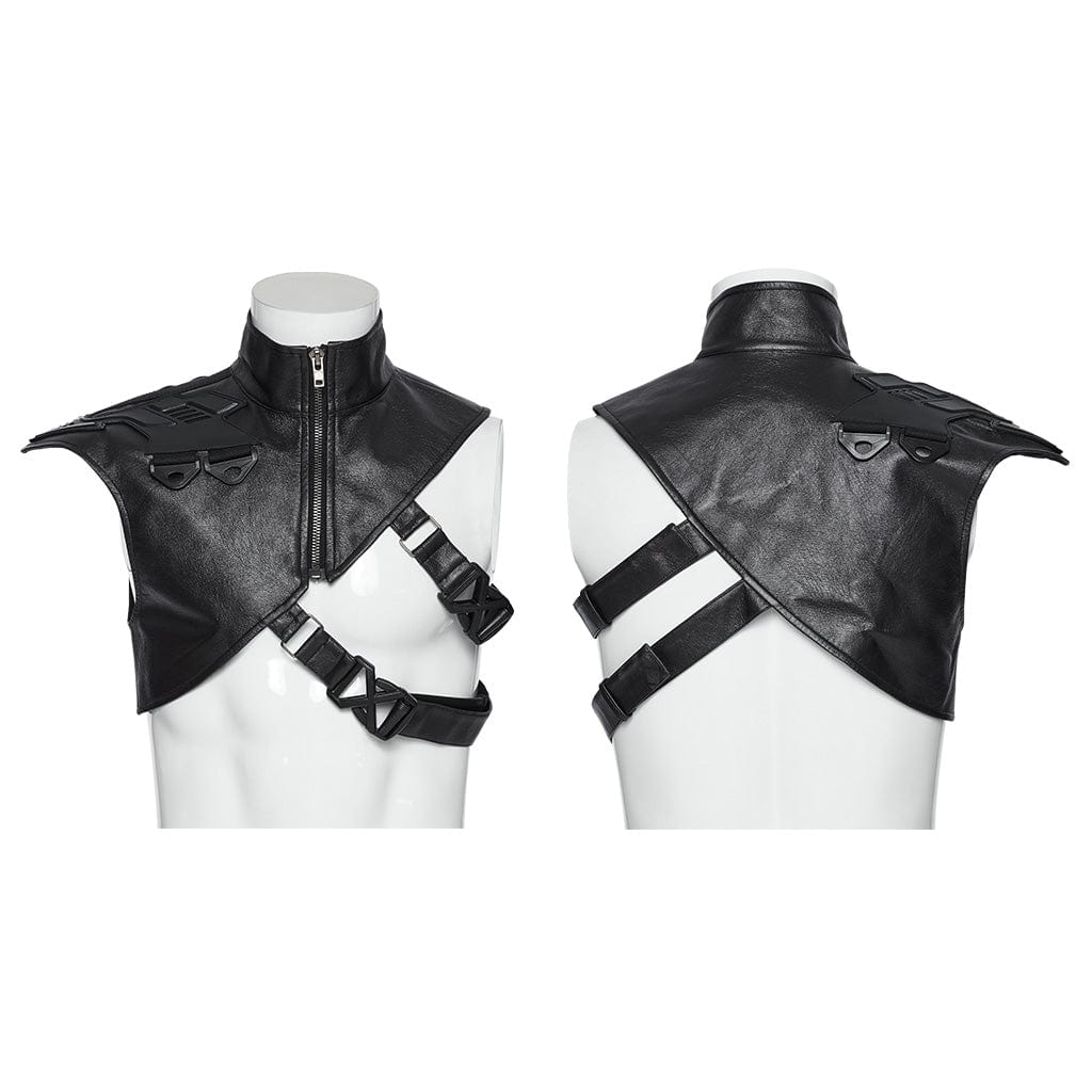 Cyber ​​Siege – Buckle-up Zip Body Harness for Men