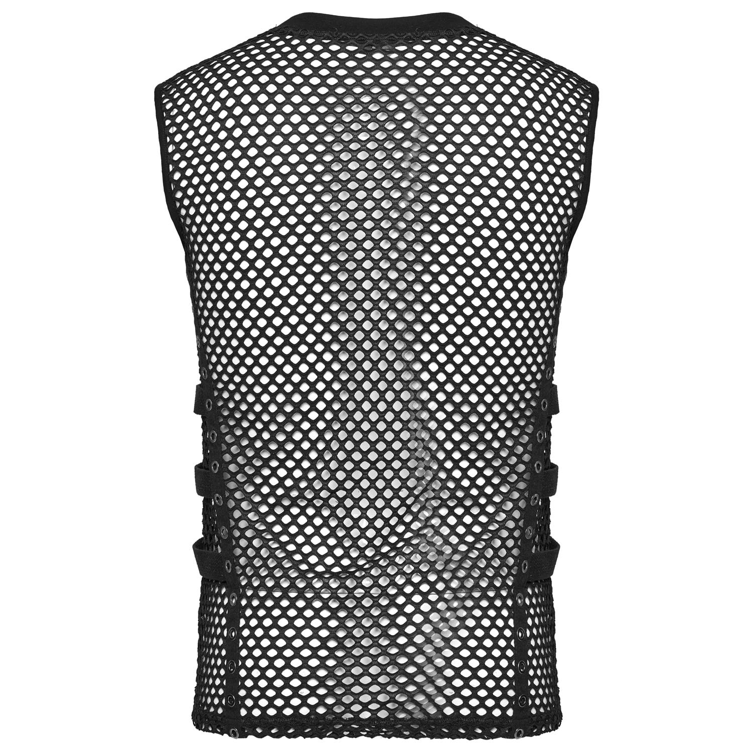 “Implant Mesh” by Punk Rave – Futuristic cyberpunk mesh top with armor vibes &amp; a hot body fit 